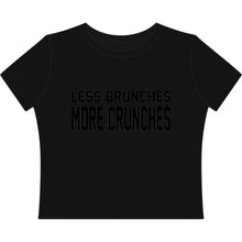 Load image into Gallery viewer, NO EXCUSES Baby Tee (White Logo)